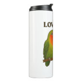 Together Forever Lovebirds Thermal Tumbler タンブラー (回転左)