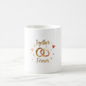 Together Forever Romantic Mug コーヒーマグカップ (中央)
