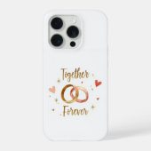 Together Forever Romantic Phone Case iPhoneケース (裏面)