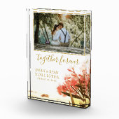 Together Forever Script Oleanderフローラ結婚ズ フォトブロック (右)