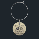 Together Forever Vintage氏および夫人 ワインチャーム<br><div class="desc">結婚式のワインチャーム。   私の店の私のデザインの⭐99%は層で行われます。 これは各プロダクトに完全に合うようにサイズ調整をし、グラフィックおよび文字を動かすことをあなたが容易にします。 ⭐(命令する前にまたは移動グラフィックサイズ調整をすること確実がもし必要ならあって下さい)また"Zazzle他のプロダクトのデザイン"を移し、Zazzle項目のほとんどに合うためにデザインを調節できます。  (ボタンはページの右側にあります)文字のグラフィックのいくつかに箱を記入すること準備ができたがありますまたはのフォントかグラフィック加えるか、動くか、削除するか、サイズ調整をするか、背景色をまたは変えるためにカスタマイズ"ボタン"つけることができます。  デザインは専門のプリントのための高リゾリューションのベクトルやデジタルグラフィックとなされます。 ⭐のノート: (これはプリントです。 すべてのzazzleの製品設計は区域の下に"このプロダクト"についての"プリント"特記されない場合はです)デザインがあなたとそっくりに見る印刷され、色およびフォントか区域で正しく合うあなたのスペリングおよび言葉遣いがあるのをいかにそれが好むかであるグラフィックか文字の何れかのサイズ調整をすることのあなたの変更をいつするかスクリーンとプロダクトの…そう確かめる喜ぶことを。    "デザイン"についての質問を有したりまたは助けを私をsiggyscott@comcast.netで連絡するか、または私の店リンクを訪問することを必要とすれば: https://www.zazzle.com/store/designsbydonnasiggy?rf=238713599140281212 (コピーアンドペーストして下さい)私は救済して幸せです。  ⭐他のすべての質問(船積み、払い戻し、印刷、プロダクト、等…) Zazzleかメーカーの⭐の⭐に直接連絡して下さい。 サポートおよび私の店- DesignsbyDonnaSiggy --に立寄るためにありがとう。  ©ドーナSiegrist</div>
