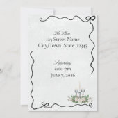 Together Forever - Wedding Celebration Invitation 招待状 (裏面)