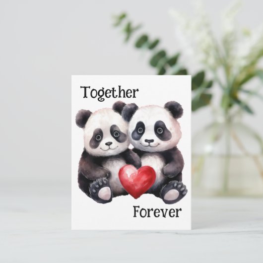 Together Froever Pandaペア 出欠カード (スタンド正面)