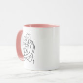 Together Hearts Speak One Language Mug マグカップ (正面左)