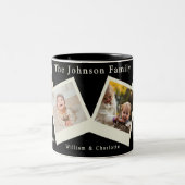 Together Is Everything – Family Photo Collage Mug ツートーンマグカップ (中央)