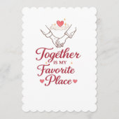 Together Is My Favorite Place – Romantic Couple Lo プログラム (正面)