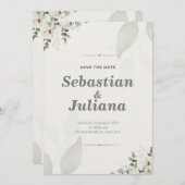 Together Is Our Favorite Place Wedding Invitation 招待状 (正面/裏面)