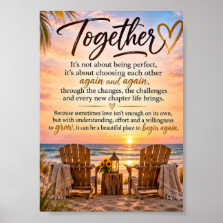 TOGETHER LOVE IS A CHOICE POSTER ポスター