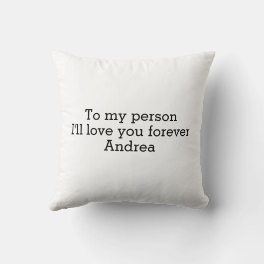 Together Pho Ever, Couples Pun, Pho Pillow クッション (裏面)