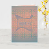 Together puzzle piece game card complete filled カード (黄色い花)
