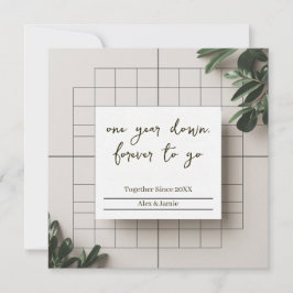 Together Since 20XX Personalized Couple  カード