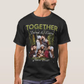 Together Since Bootleg Retro Style Custom Photo  Tシャツ (正面)