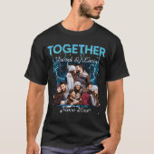 Together Since Bootleg Retro Style Custom Photo  Tシャツ (正面)