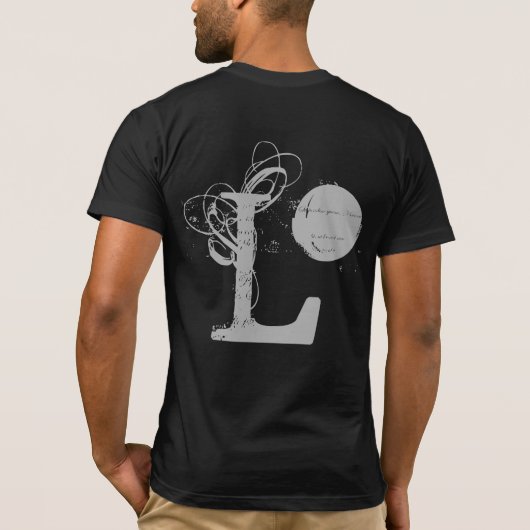 Together SymbolカップルTシャツ Tシャツ (裏面)