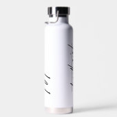 Together Water Bottle - & Witty おもしろい Hydrotation ウォーターボトル (右面)
