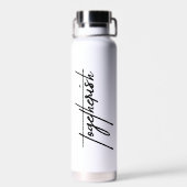 Together Water Bottle - & Witty おもしろい Hydrotation ウォーターボトル (背面)
