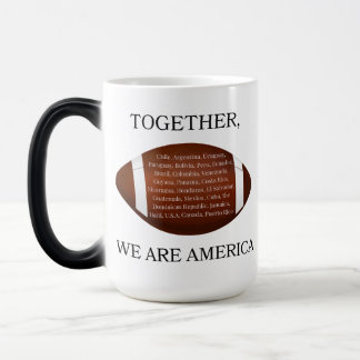 Together We Are America モーフィングマグカップ