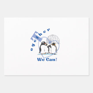 Together We Can | モチベーションを高める名言 ラッピングペーパーシート
