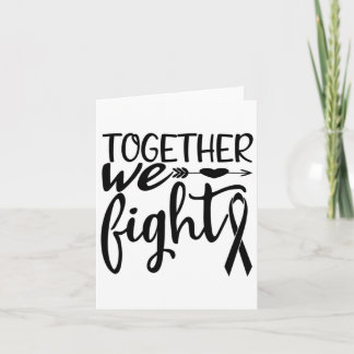 Together We Fight Breast Cancer Survivor Awareness カード