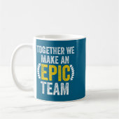 Together We Make An Ec Team - Awesome Coworkers Te コーヒーマグカップ (左)