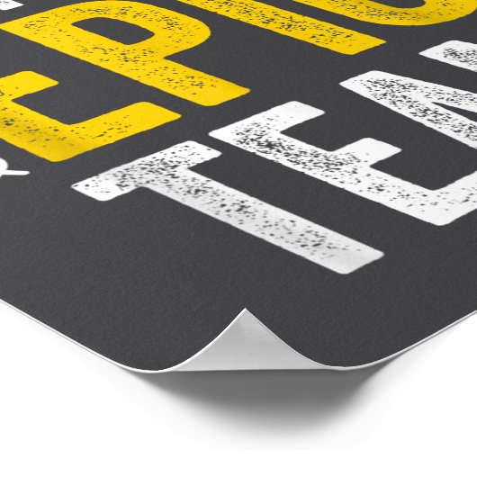 Together We Make An Ec Team - Awesome Coworkers Te ポスター (角)