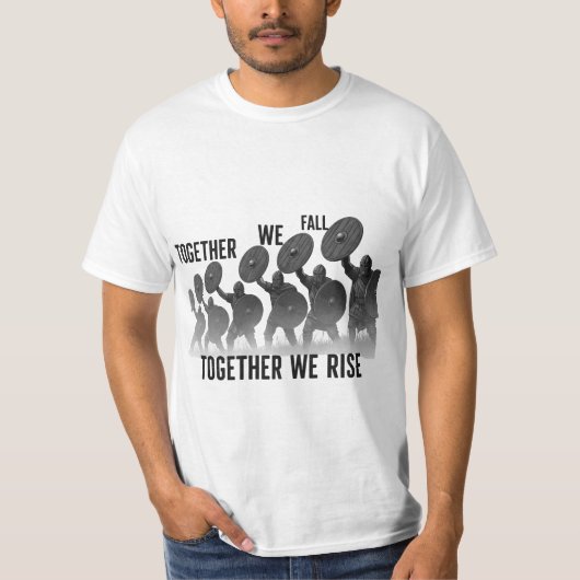 Together We Rise - Unityバイキング Tシャツ (正面)