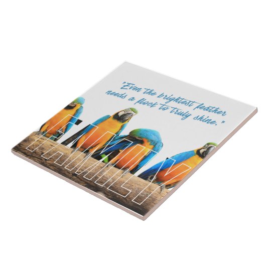 "Together We Shine" タイル (側面)