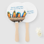 "Together We Shine" ハンドファン (正面&裏面)