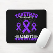 Together We Stand Up Against Pancreatic Cancer Mot マウスパッド (マウス)