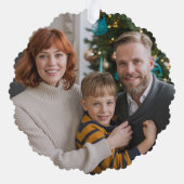 Togetherness Reimaged Monogram写真素朴（Togetherness Re オーナメントカード (裏面)