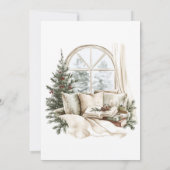 Togetherness Reimagined Rustic Christmas Party 招待状 (裏面)