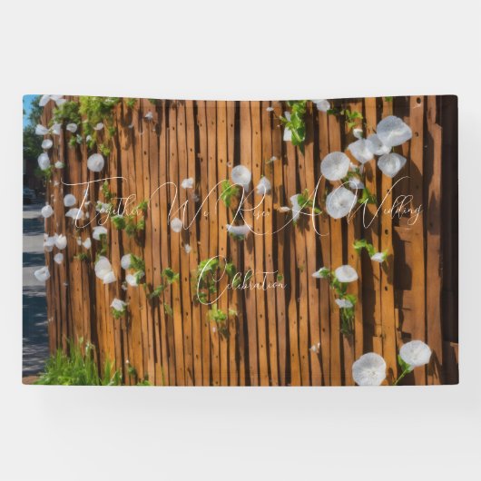 #TogetherWeRise:AWeddingCelebrationBanner 横断幕 (横)