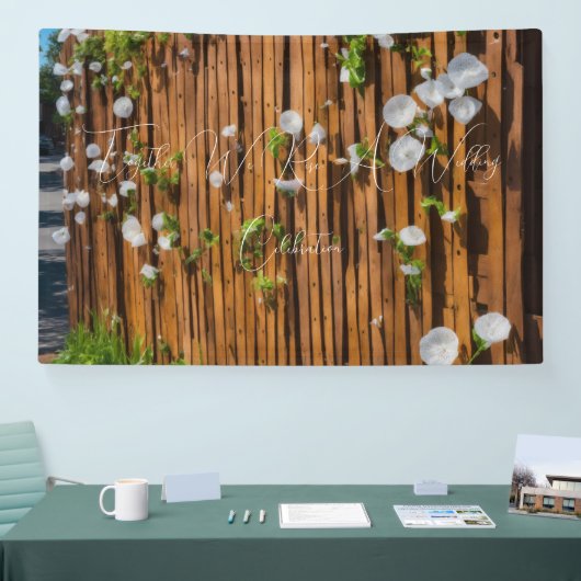 #TogetherWeRise:AWeddingCelebrationBanner 横断幕 (トレードショー)