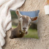 Toggenburg Dairy Goat Kid クッション (ブランケット)