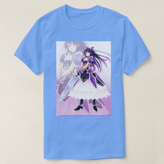 Tohka Yatogami Date A Live For Otaku 2 Tシャツ (デザイン正面)