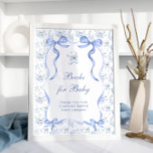 Toileフローラテディベアブックベビー ポスター