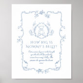 Toileヴィンテージテディベアどのように大きいmommys腹 ポスター (正面)