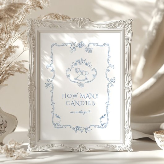 ToileヴィンテージChinoiserieキャンディーの数 ポスター