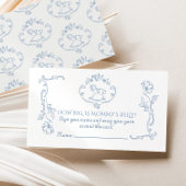 Toile大きいmommys腹のヴィンテージフレーム エンクロージャーカード