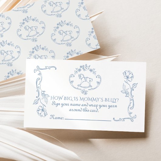 Toile大きいmommys腹のヴィンテージフレーム エンクロージャーカード