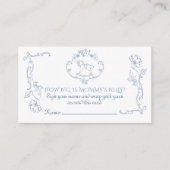 Toile大きいmommys腹のヴィンテージフレーム エンクロージャーカード (正面)