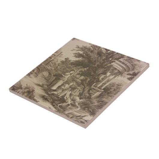 Toile -川の洗浄日 タイル (側面)