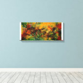 Toile abstract design unique キャンバスプリント (インサイチュ (ウッドフロア))