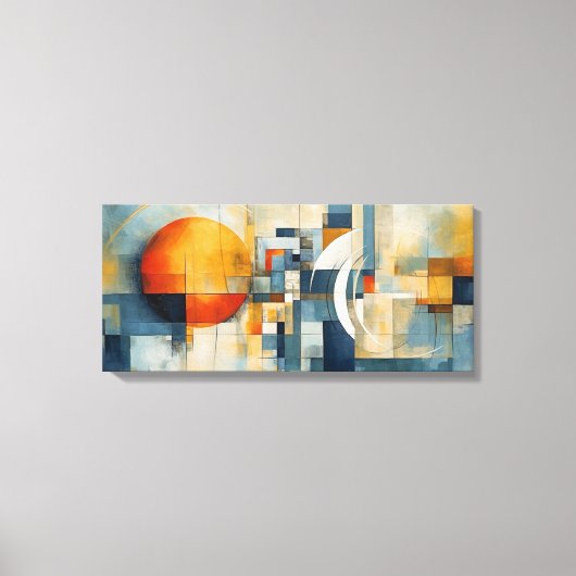 Toile art abstrait キャンバスプリント (正面)