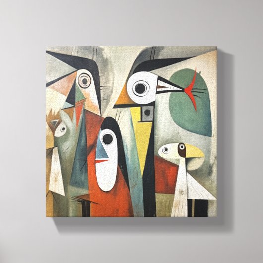 Toile art abstrait  キャンバスプリント (正面)