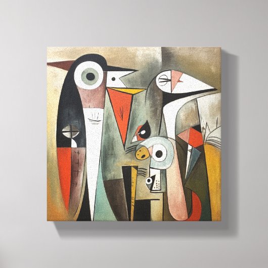 Toile art abstrait  キャンバスプリント (正面)