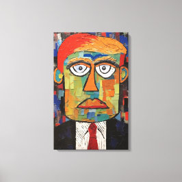 Toile art abstrait Donald Trump キャンバスプリント
