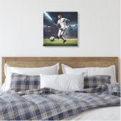 Toile art abstrait Kylian Mbappé キャンバスプリント (インサイチュ (寝室))