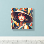 Toile Artistique "Radiant Serinity" キャンバスプリント (インサイチュ (ウッドフロア))