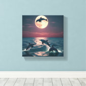 Toile Artistique (The Happiness) キャンバスプリント (インサイチュ (ウッドフロア))